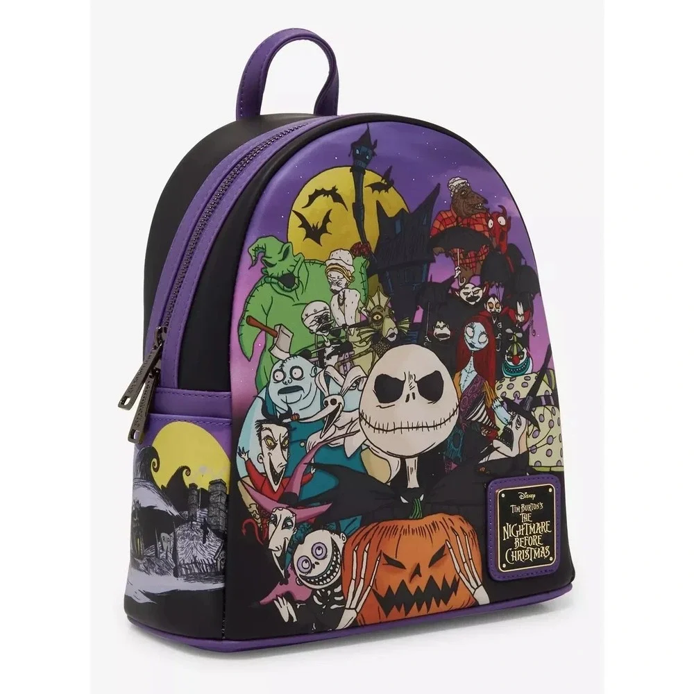 Loungefly Disney Nightmare Before Christmas Characters Group Portrait‎ Backpack